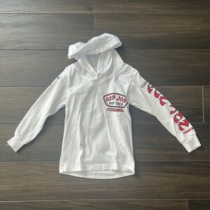 Ron Jon Kids White Surf Hoodie XS